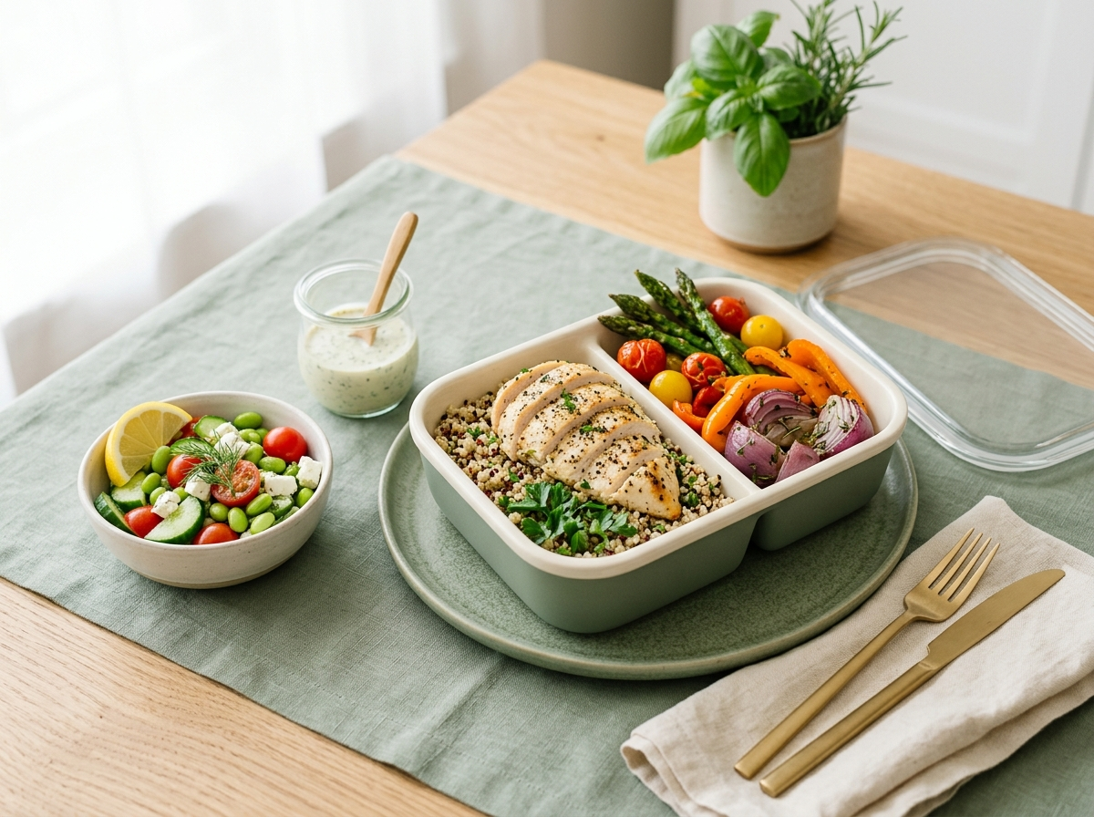 Healthy meal prep